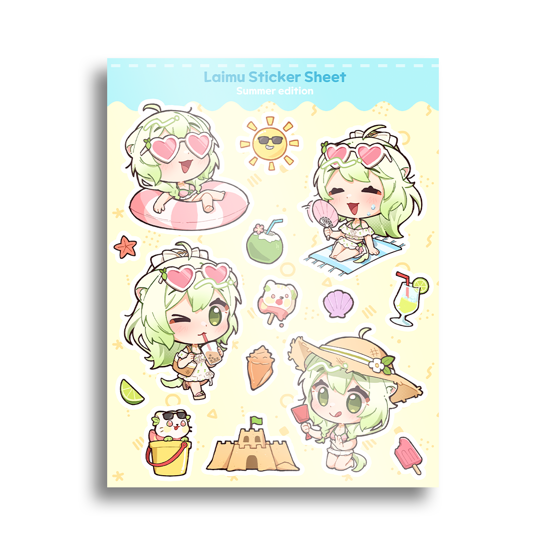Laimu | Summer - Sticker Sheet