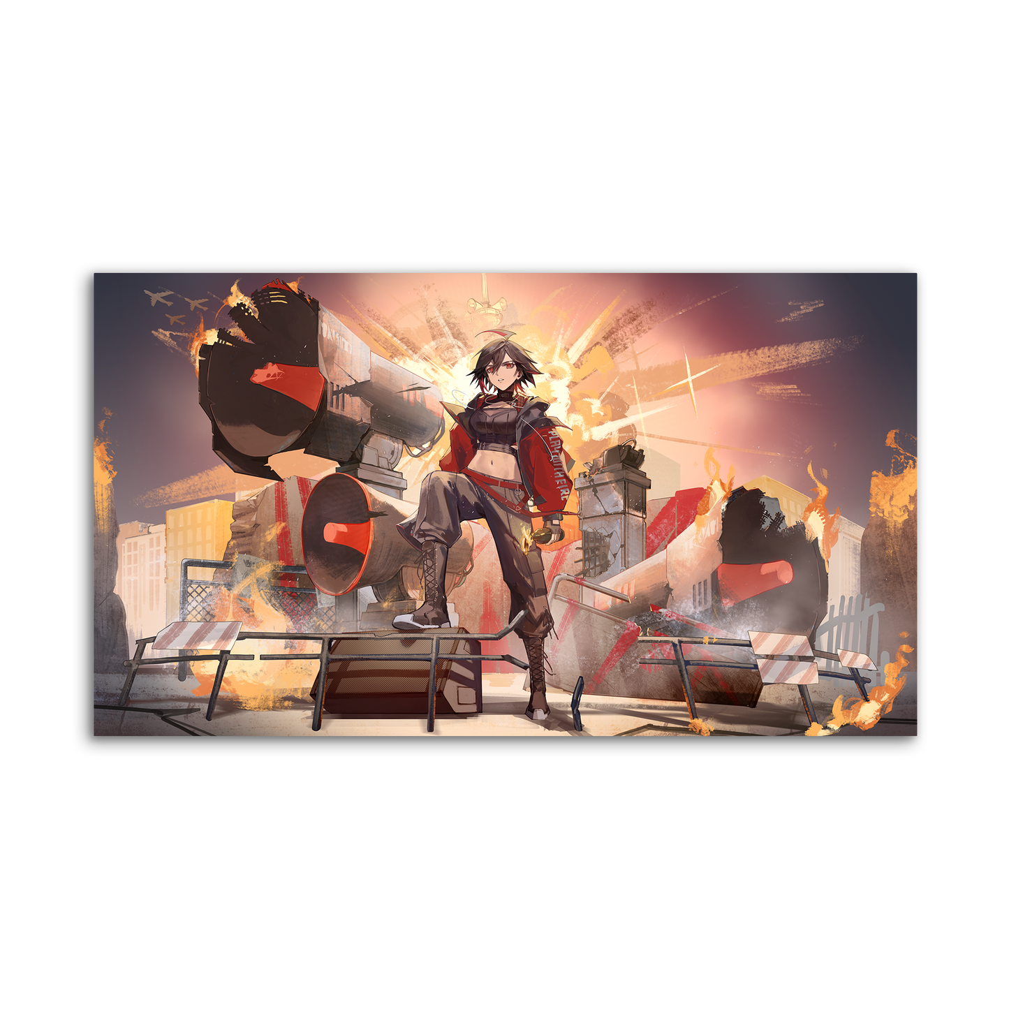 Melizande | Love is War - Art Print