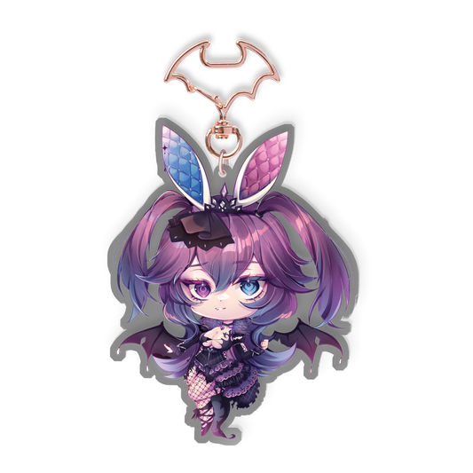 CottonTail | Acrylic Charm - Keychain