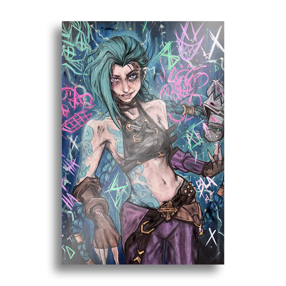 Suto x WeebCon | Jinx - Art Print