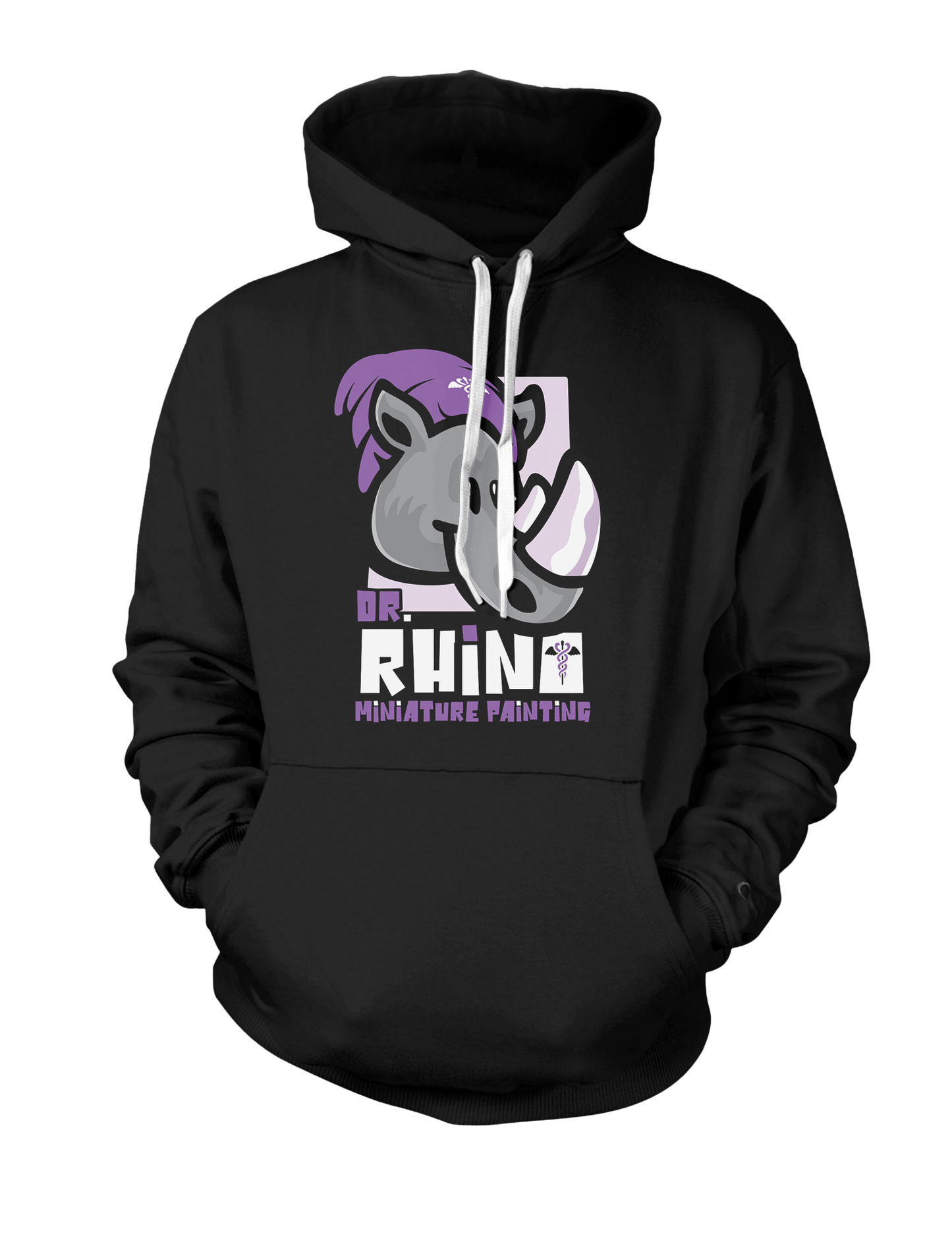 Dr. Rhino | Main Logo - Pullover Hoodie