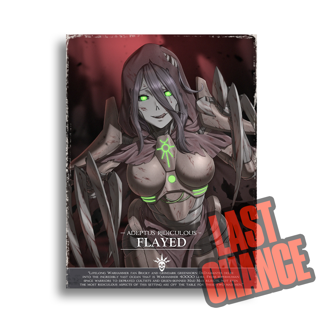 Adeptus Ridiculous | Flayed - 2024 Art print