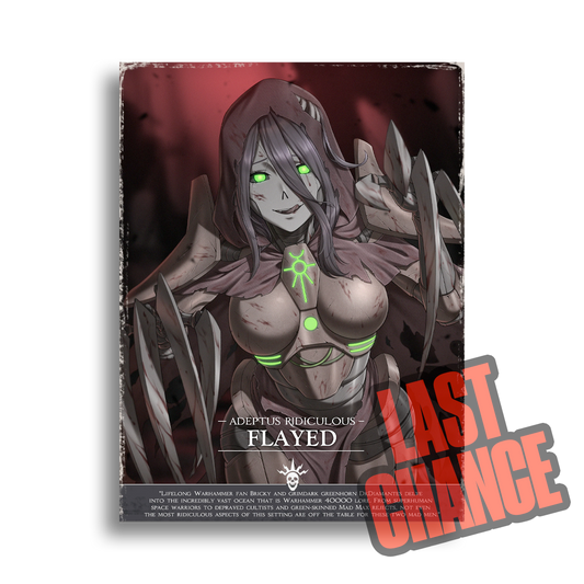 Adeptus Ridiculous | Flayed - 2024 Art print