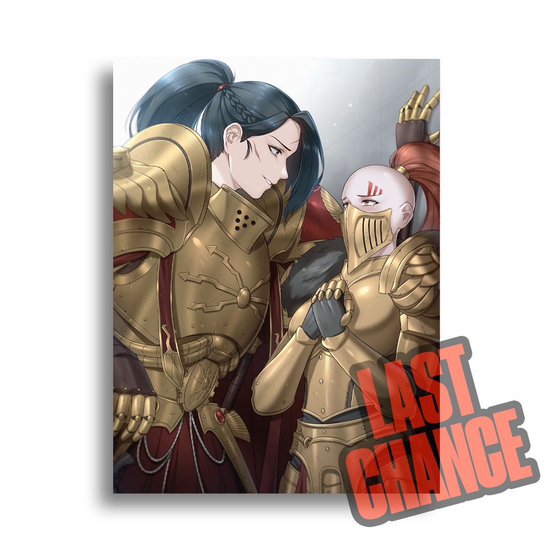 Adeptus Ridiculous | Golden Love - 2024 Art print