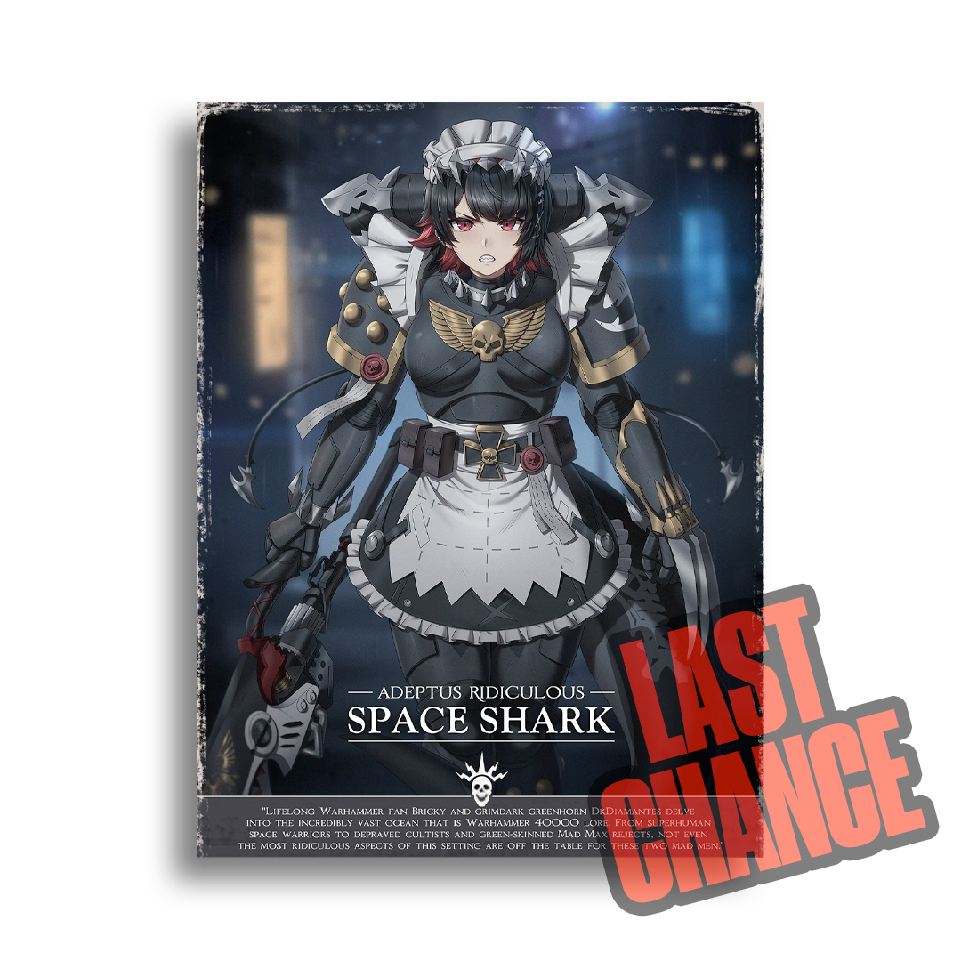 Adeptus Ridiculous | Space Shark - 2024 Art print