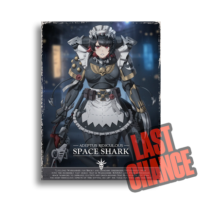 Adeptus Ridiculous | Space Shark - 2024 Art print